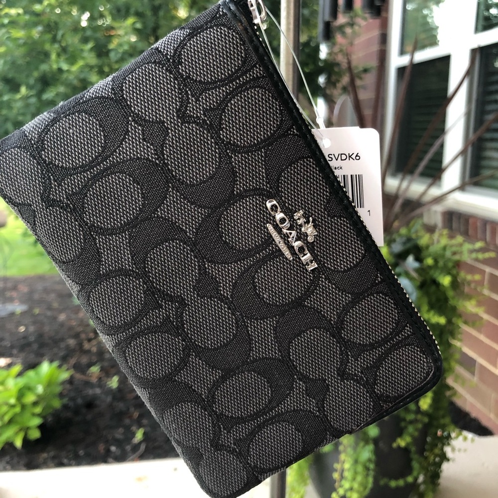Coach Signature Wristlet